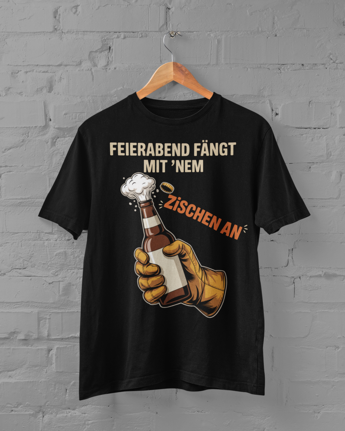 Feierabend fängt mit ’nem Zischen an