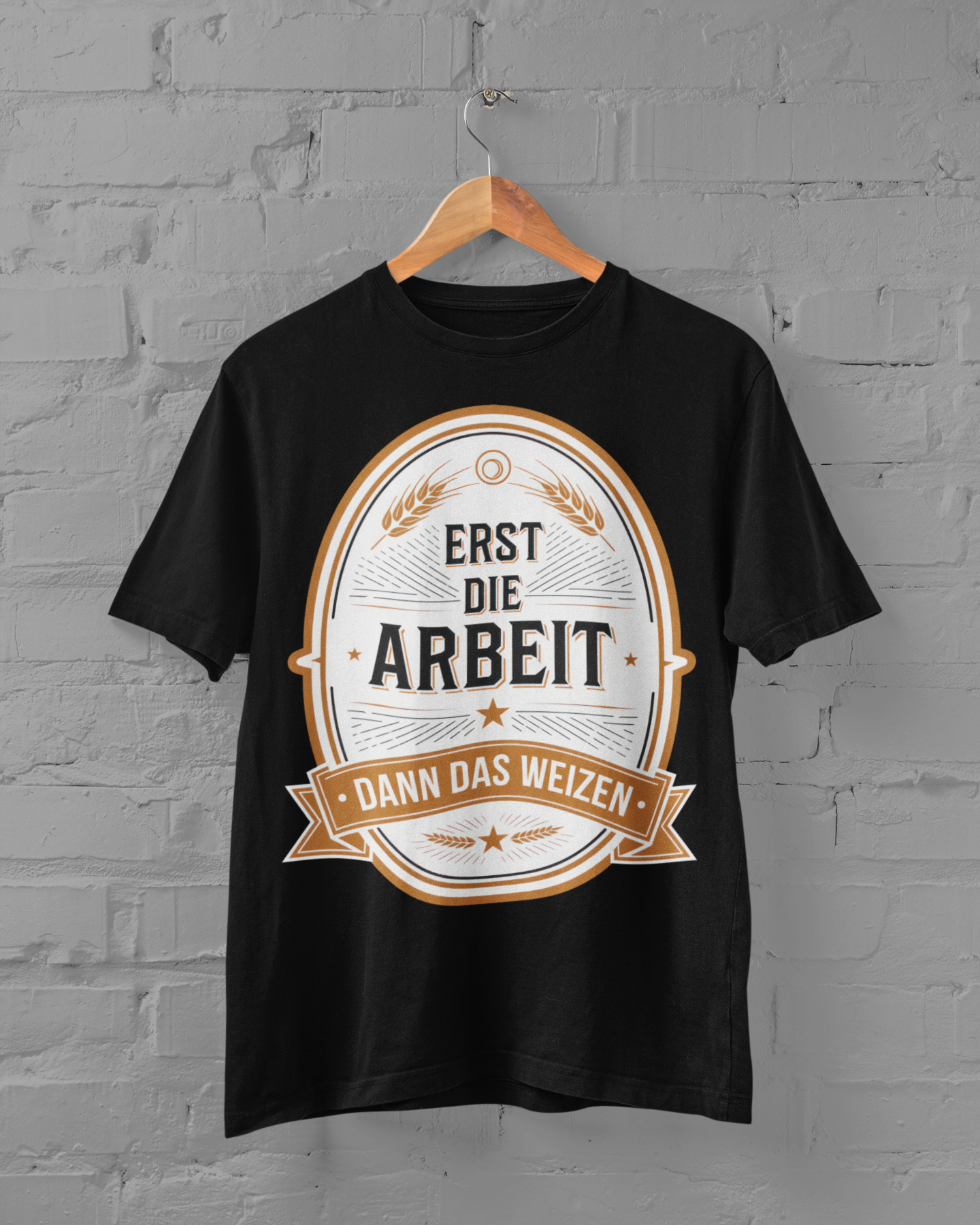 Erst die Arbeit, dann das Weizen