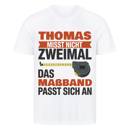 Das Maßband passt sich ann