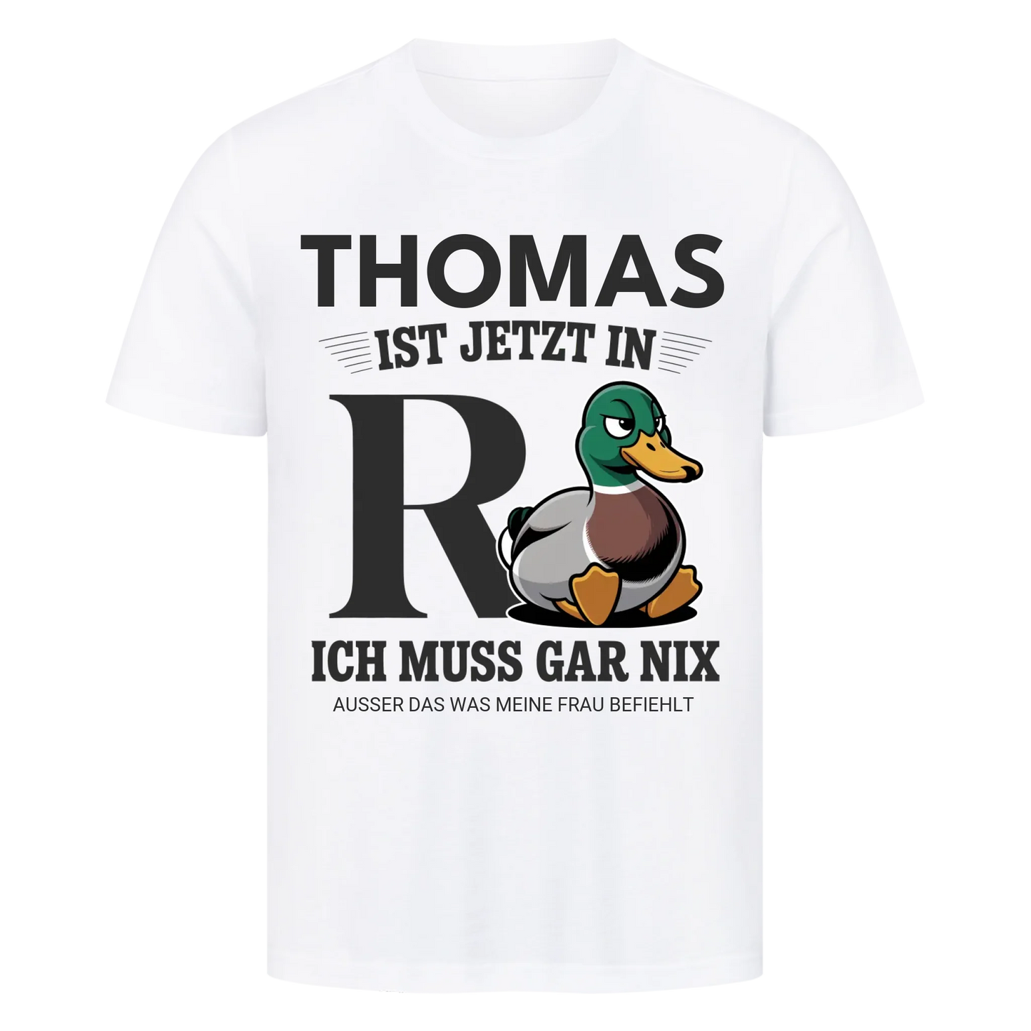 Ich muss gar nix...