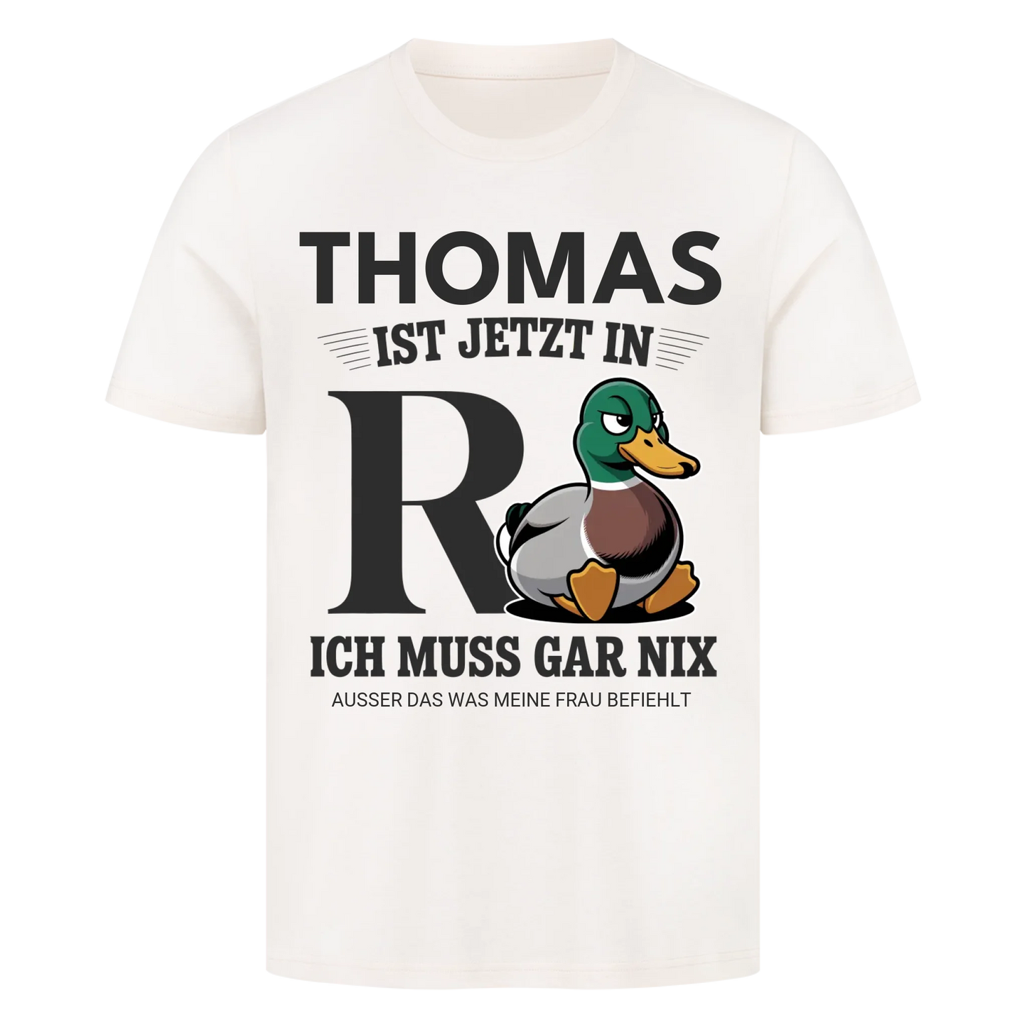 Ich muss gar nix...