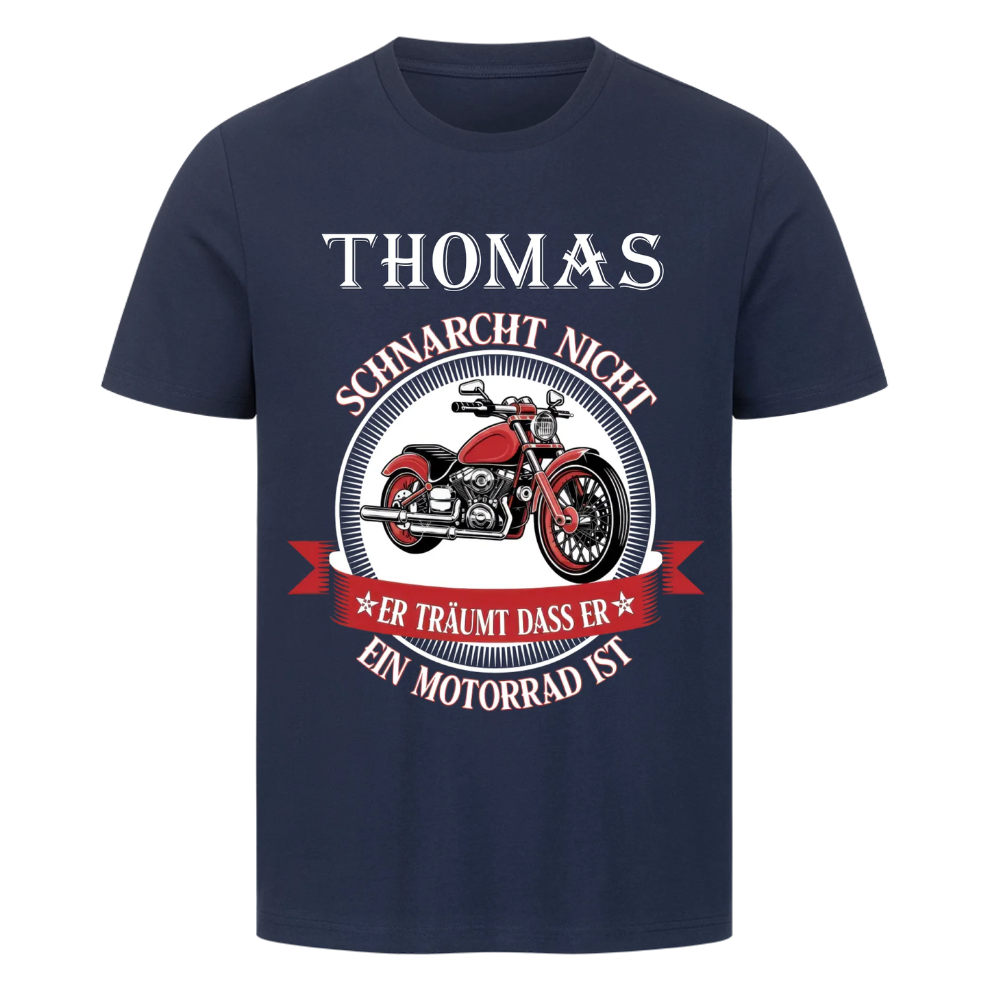 Träumt er sei ein Motorrad