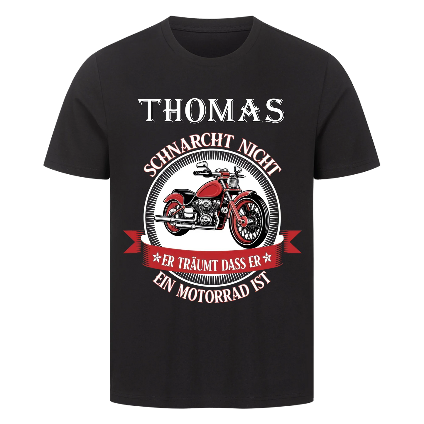 Träumt er sei ein Motorrad