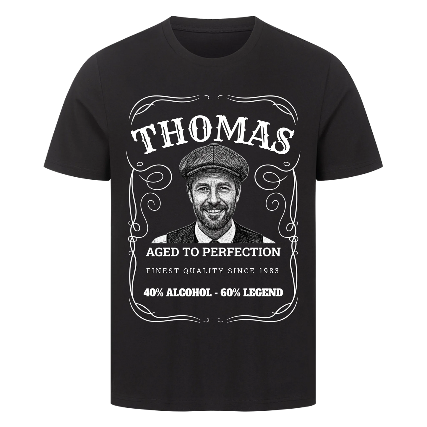 Whiskey Label – Dein Foto & Name