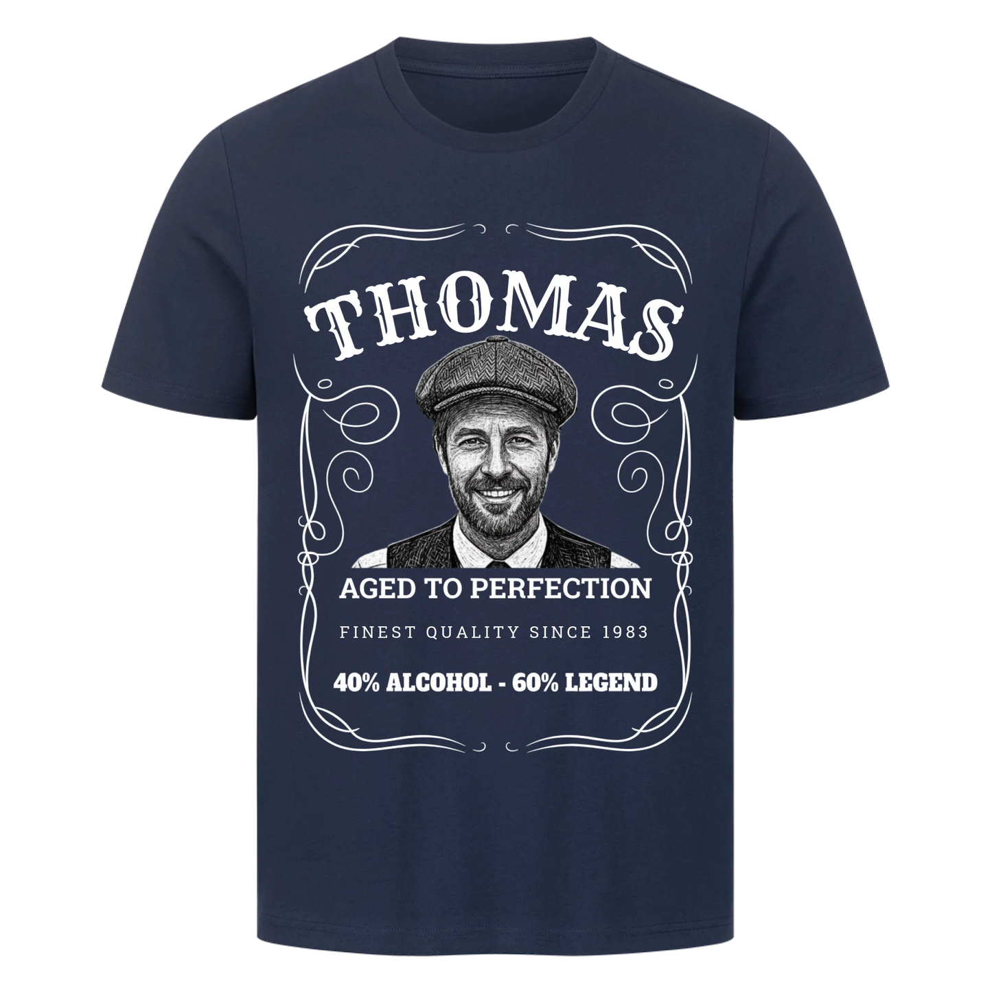 Whiskey Label – Dein Foto & Name