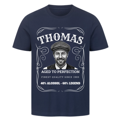 Whiskey Label – Dein Foto & Name