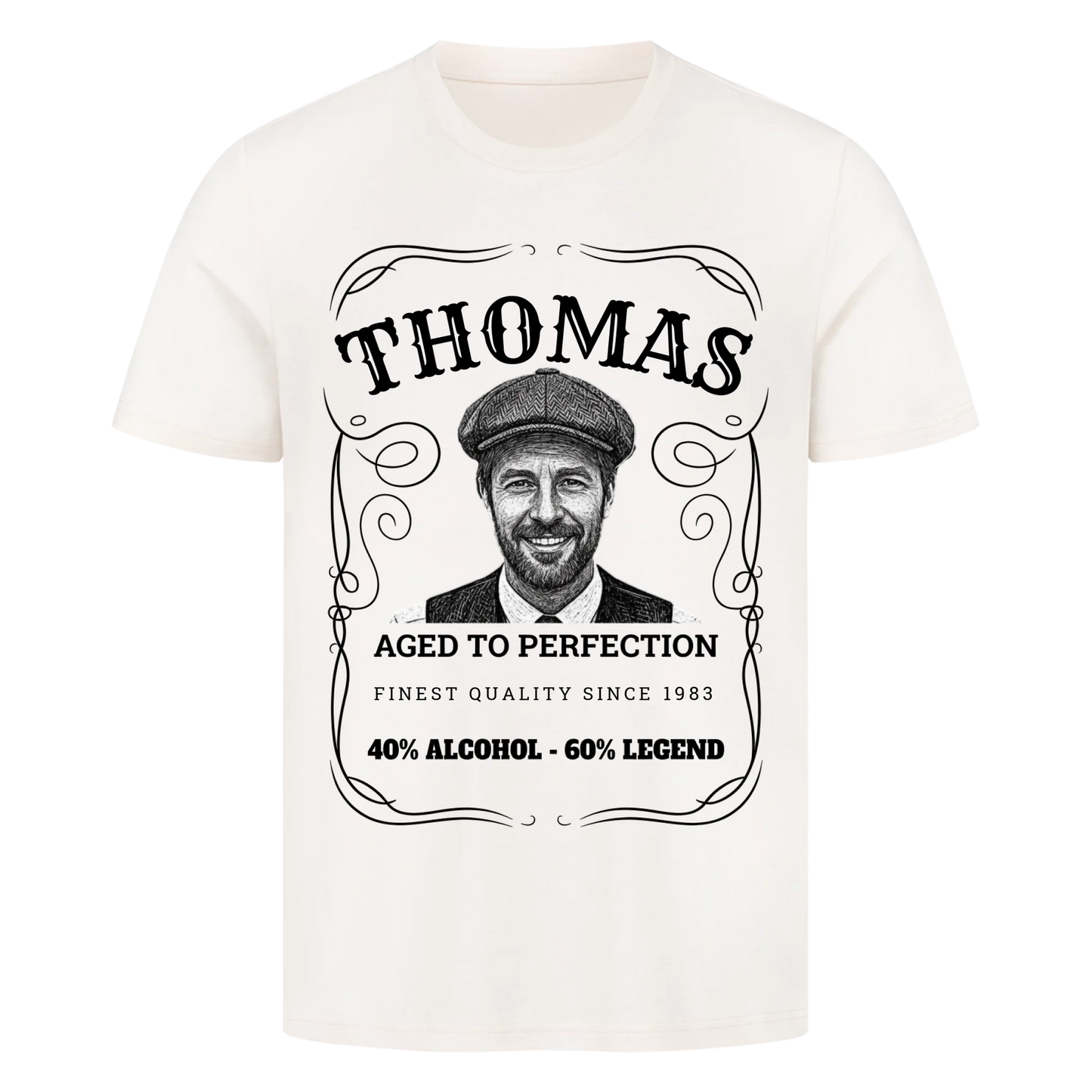 Whiskey Label – Dein Foto & Name