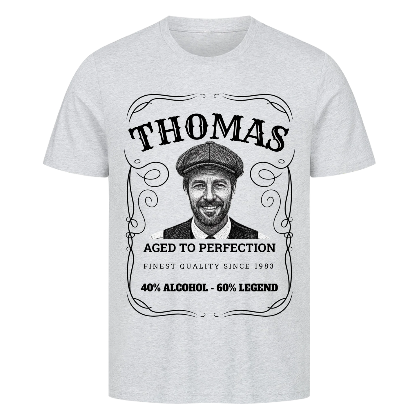 Whiskey Label – Dein Foto & Name