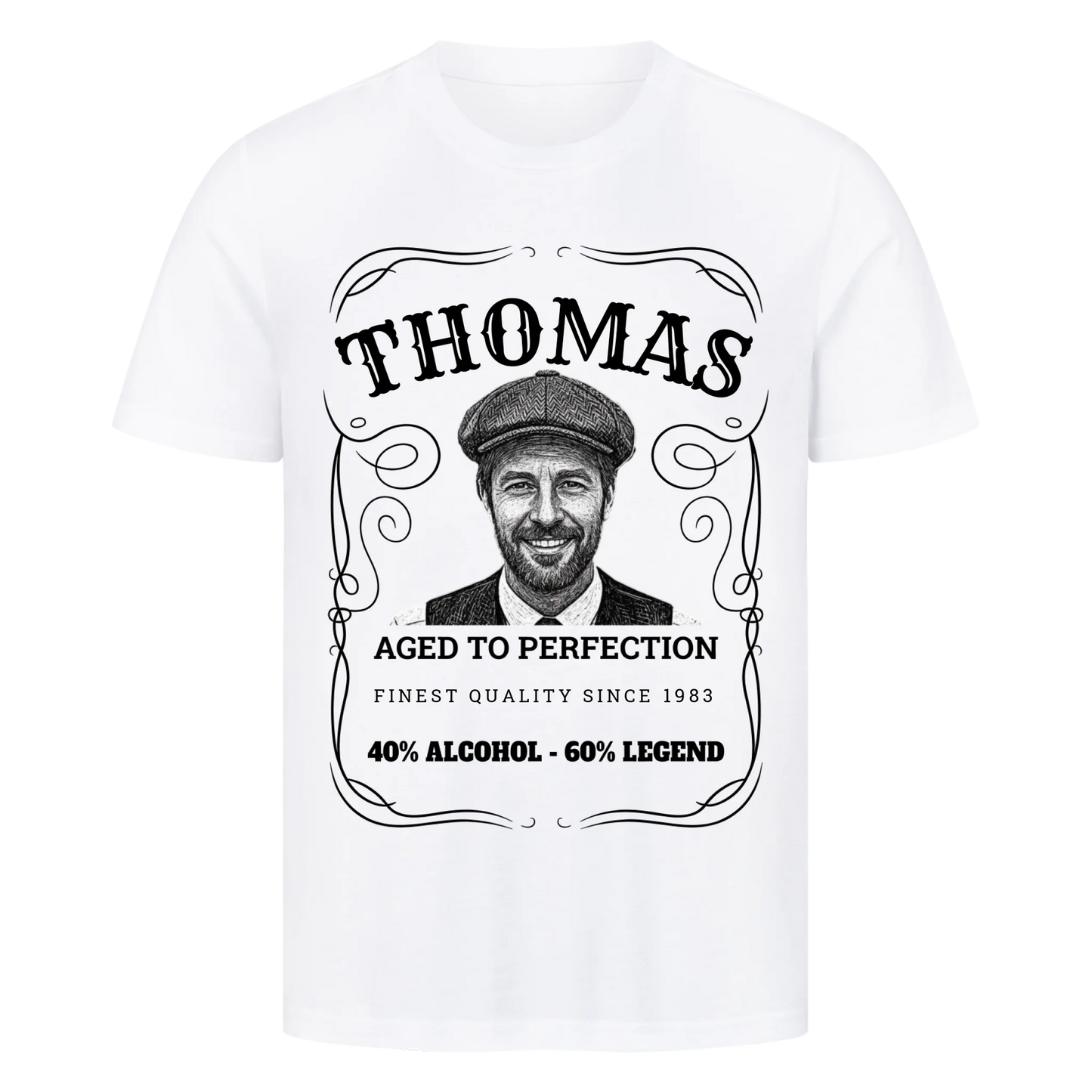 Whiskey Label – Dein Foto & Name