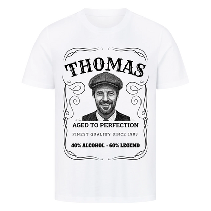 Whiskey Label – Dein Foto & Name