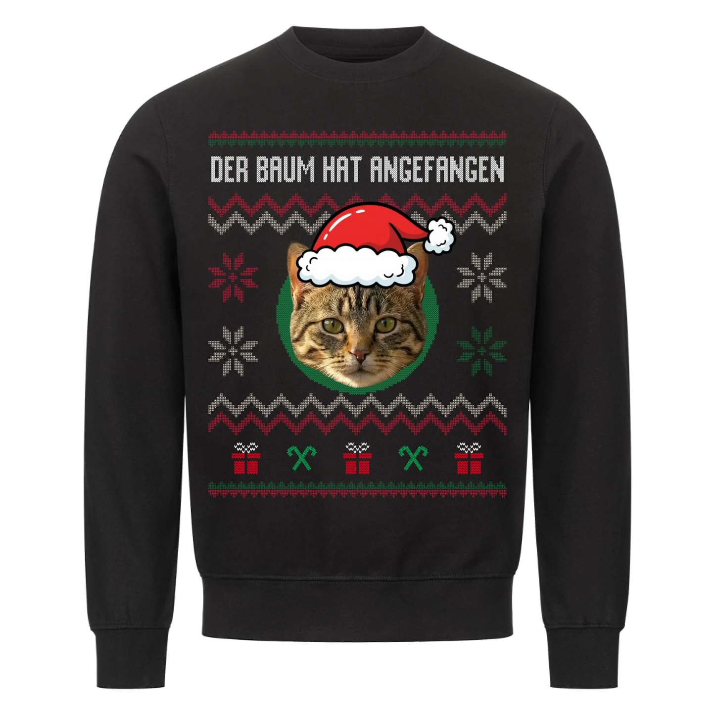 Personalisierter Ugly Christmas Sweater – Dein Haustier