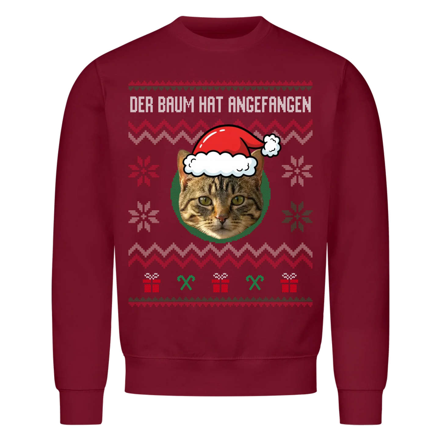 Personalisierter Ugly Christmas Sweater – Dein Haustier