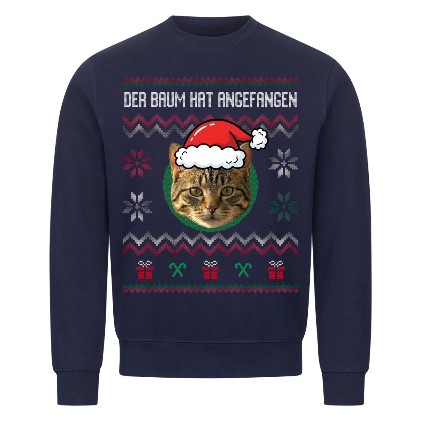 Personalisierter Ugly Christmas Sweater – Dein Haustier