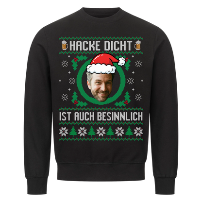Personalisierter Ugly Christmas Sweater – Dein Gesicht
