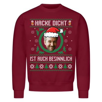 Personalisierter Ugly Christmas Sweater – Dein Gesicht
