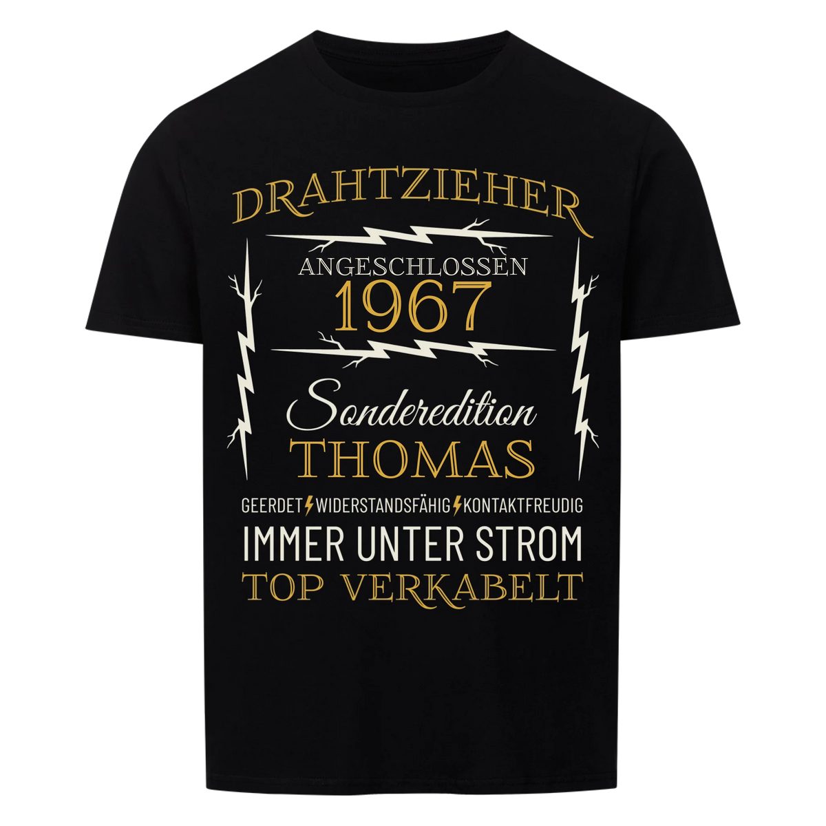 Drahtzieher – Unikat mit Name & Jahrgang