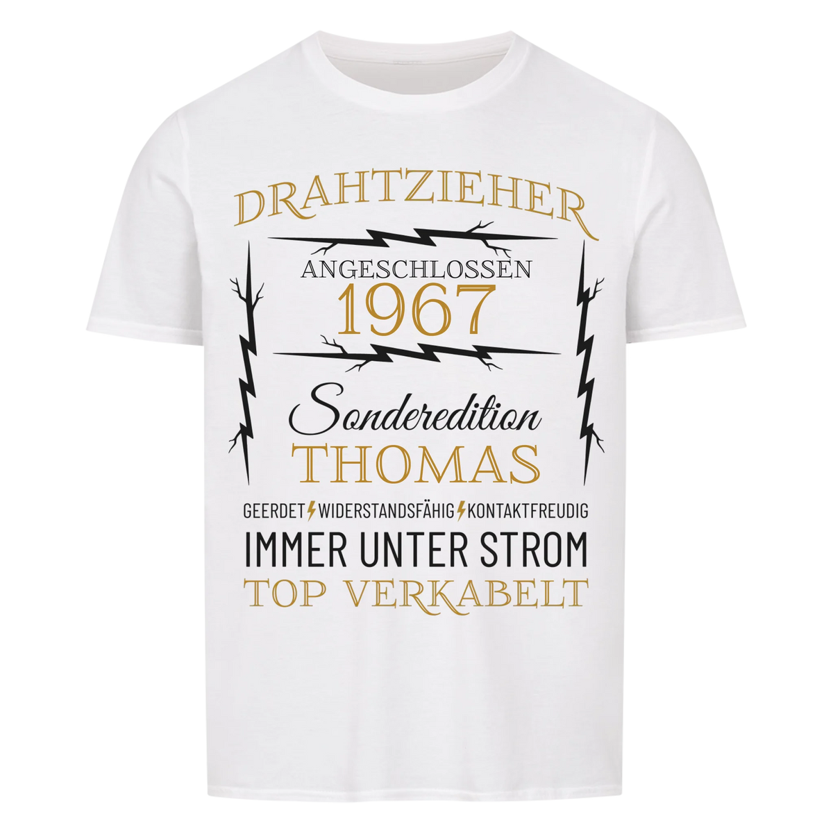 Drahtzieher – Unikat mit Name & Jahrgang