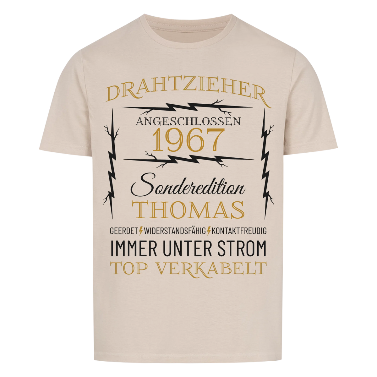 Drahtzieher – Unikat mit Name & Jahrgang