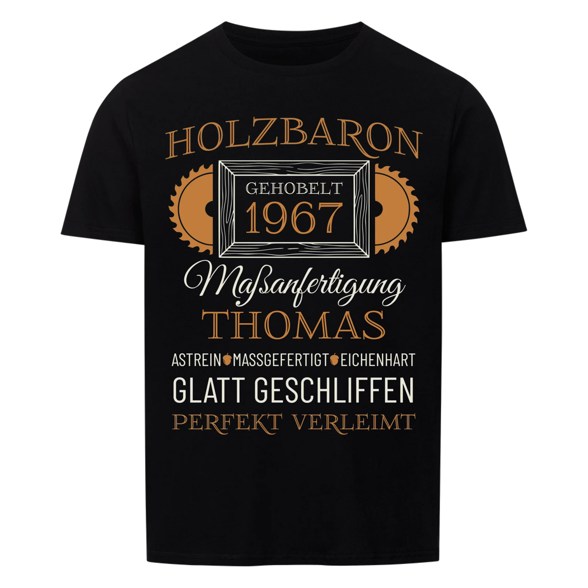 Holzbaron – Unikat mit Name & Jahrgang