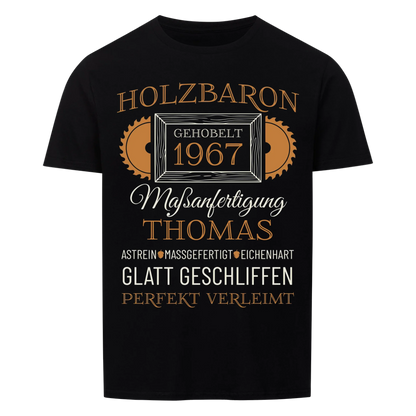 Holzbaron – Unikat mit Name & Jahrgang