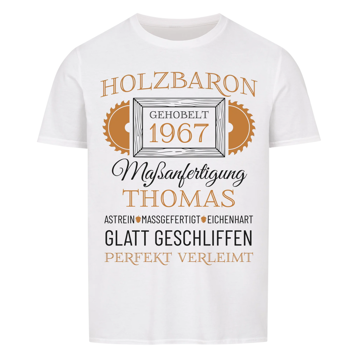 Holzbaron – Unikat mit Name & Jahrgang