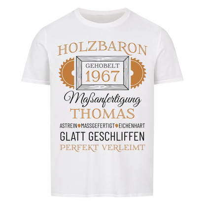 Holzbaron – Unikat mit Name & Jahrgang