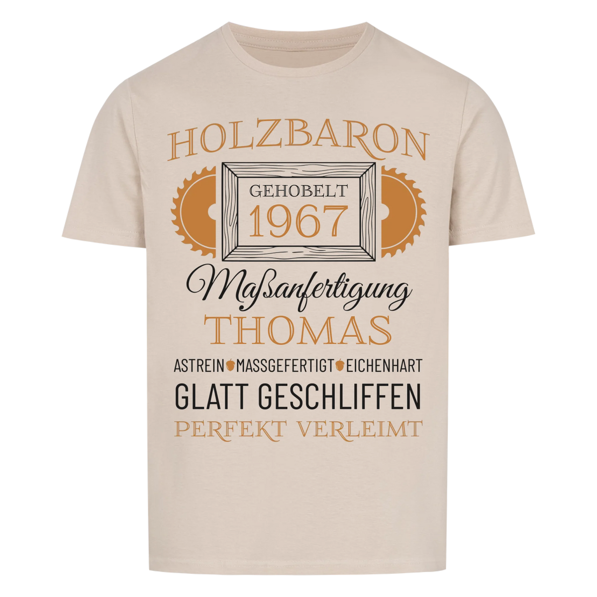 Holzbaron – Unikat mit Name & Jahrgang