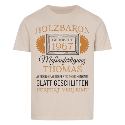 Holzbaron – Unikat mit Name & Jahrgang