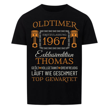 Oldtimer – Unikat mit Name & Jahrgang