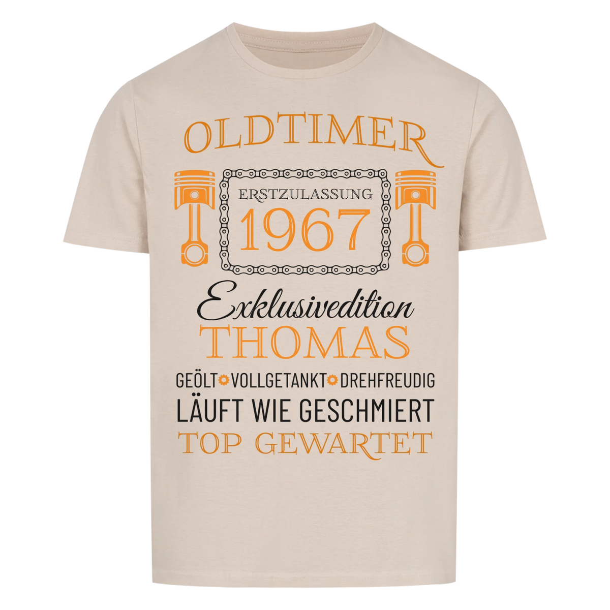 Oldtimer – Unikat mit Name & Jahrgang