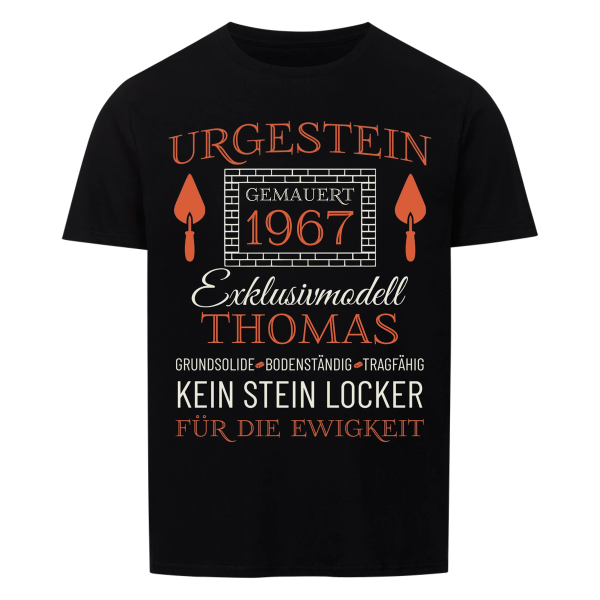 Urgestein – Unikat mit Name & Jahrgang