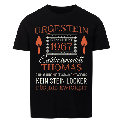 Urgestein – Unikat mit Name & Jahrgang