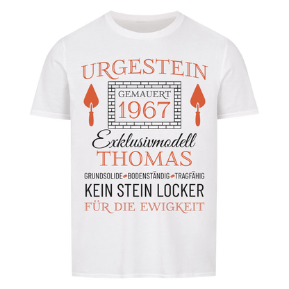 Urgestein – Unikat mit Name & Jahrgang