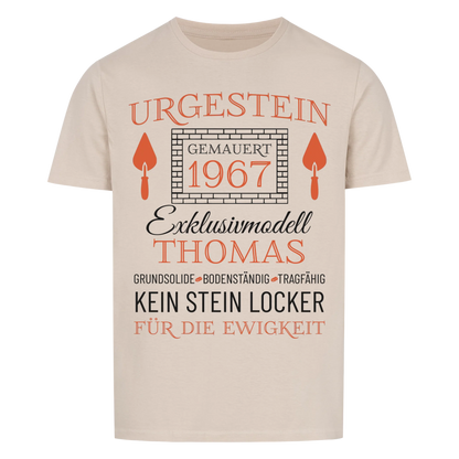 Urgestein – Unikat mit Name & Jahrgang