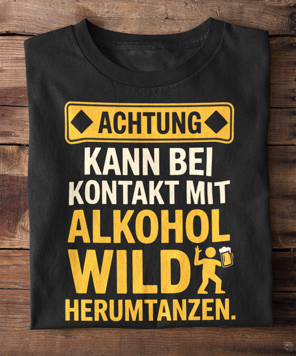 Tanzgefahr bei Bierkontakt