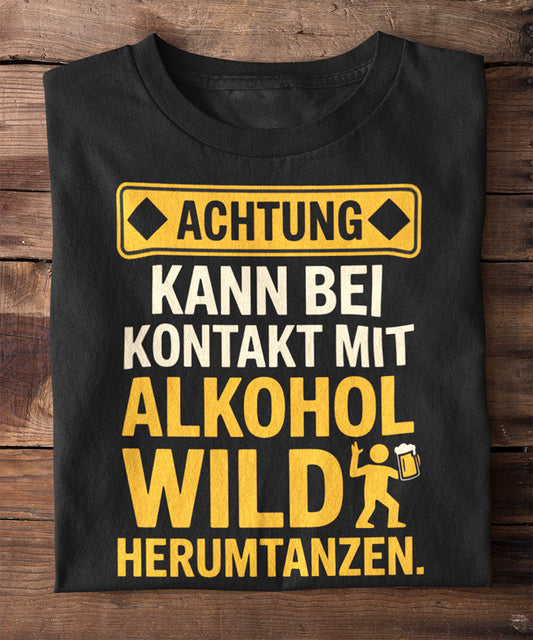 Tanzgefahr bei Bierkontakt