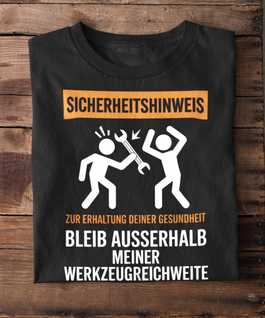 Werkzeugreichweite Sicherheitsshirt