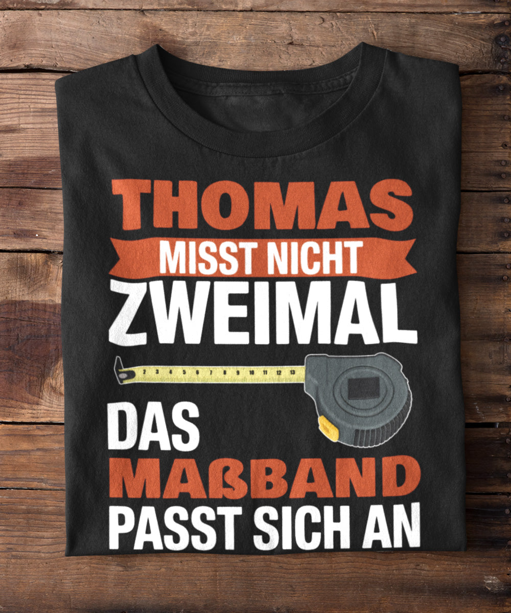 Das Maßband passt sich ann