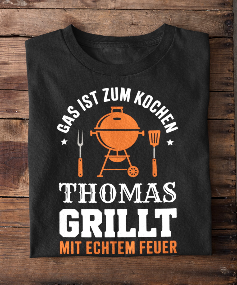 Gas ist zum Kochen