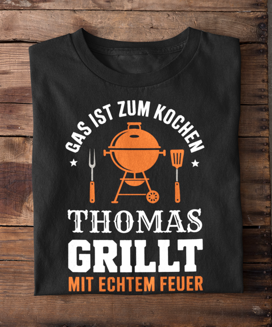 Gas ist zum Kochen