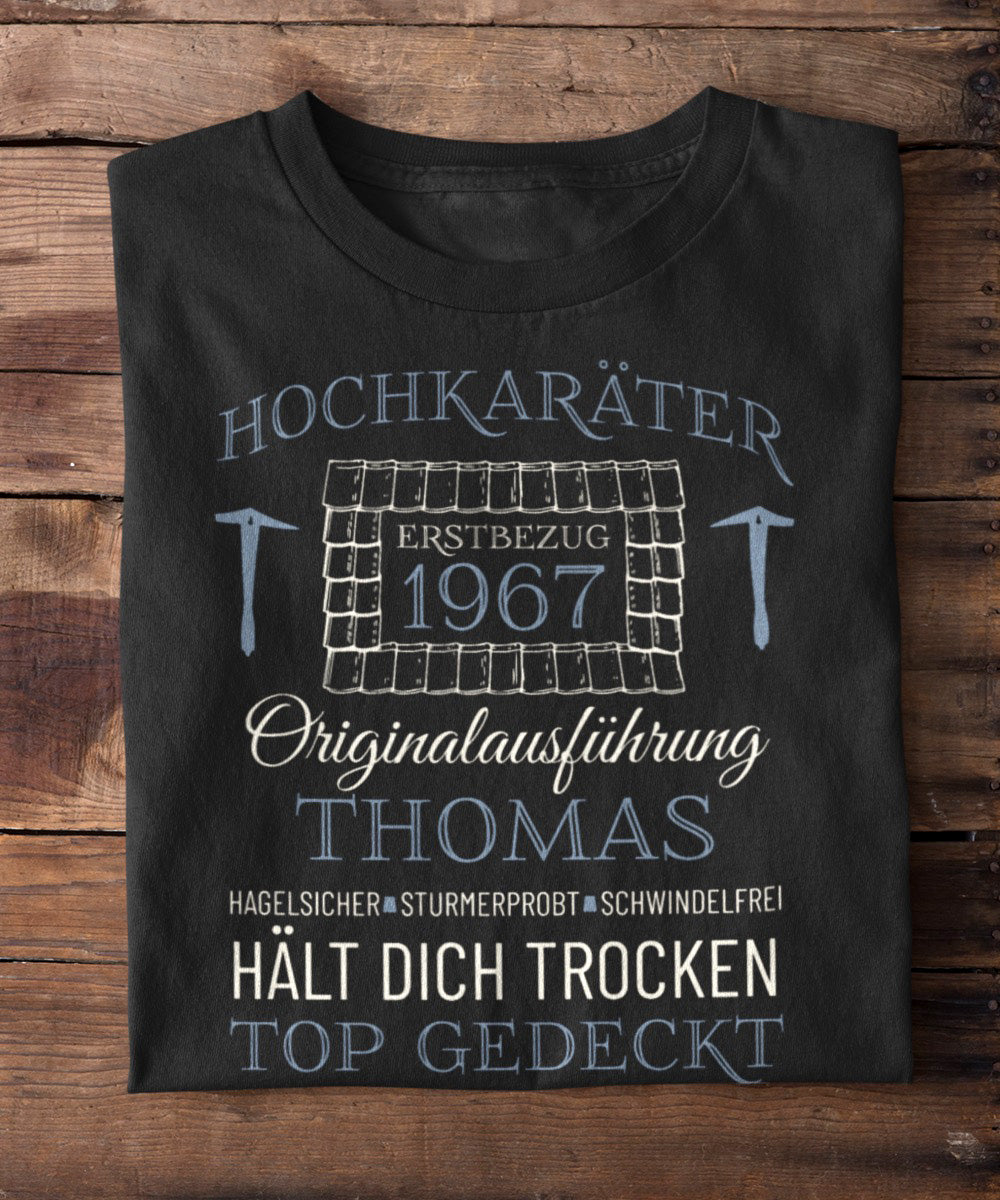 Hochkaräter – Unikat mit Name & Jahrgang