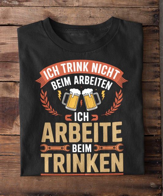 Arbeiten beim Trinken