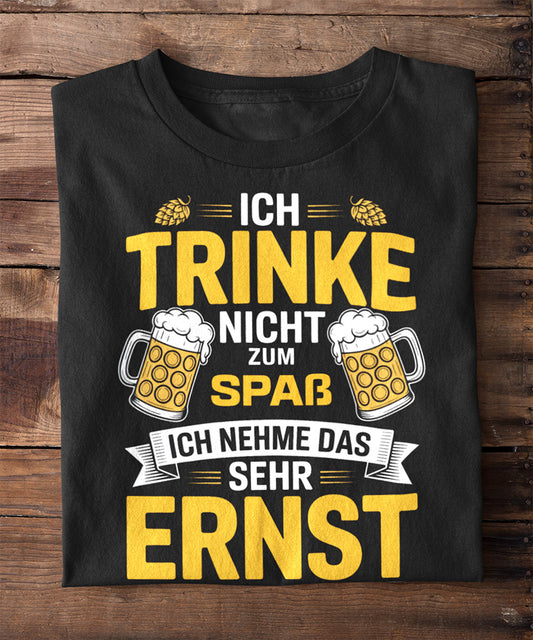 Bier ist kein Hobby - Es ist Ernst