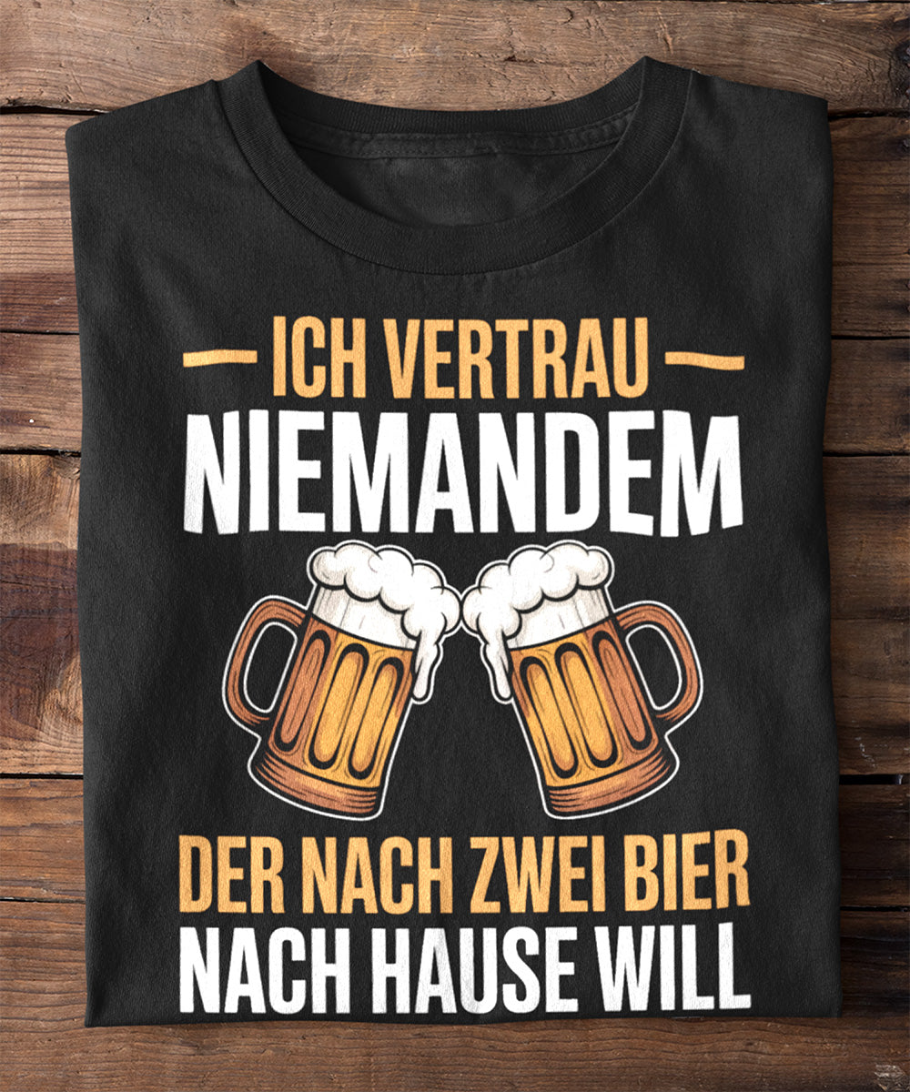 Zwei Bier sind kein Grund zu gehen