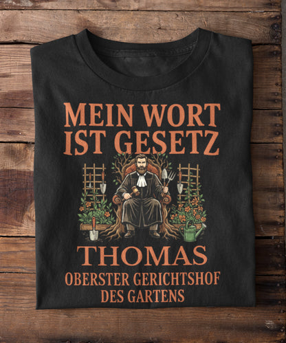 Mein Wort ist Gesetz