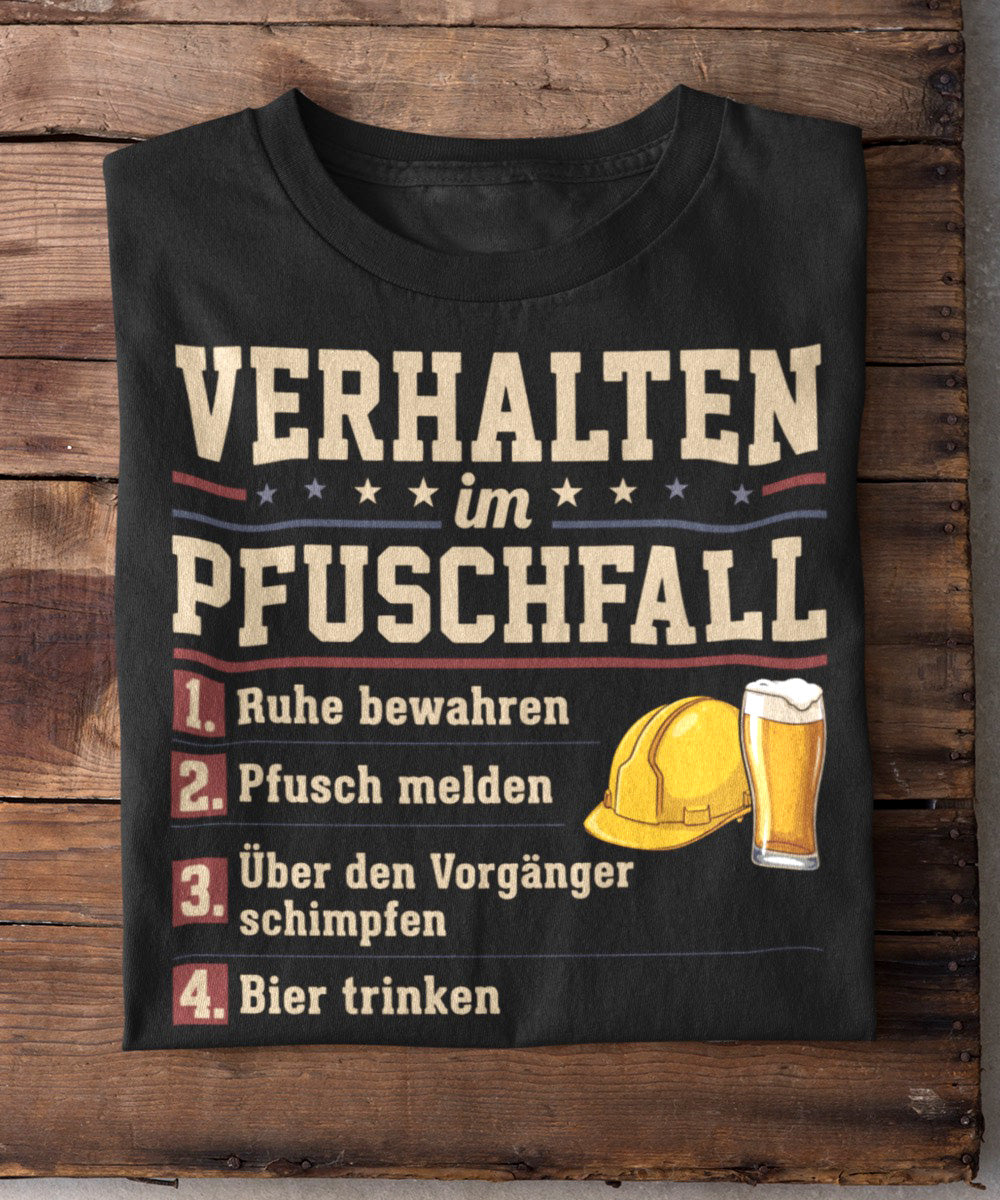 Verhalten im Pfuschfall