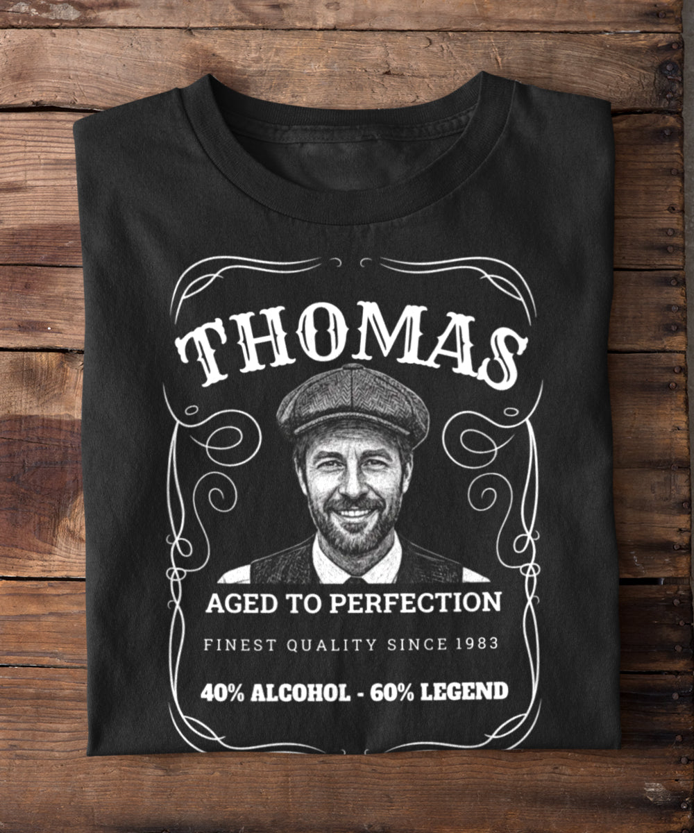 Whiskey Label – Dein Foto & Name