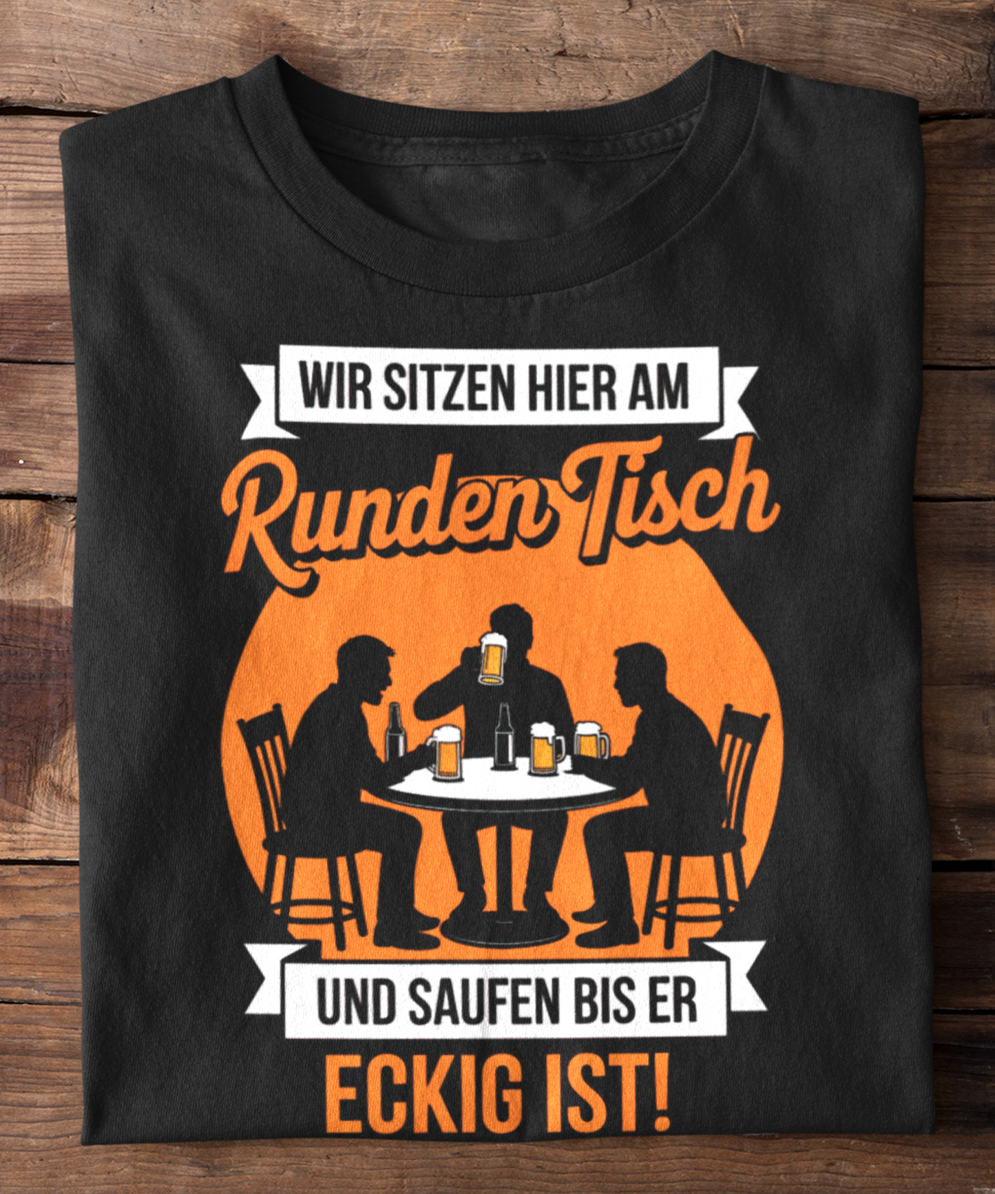 Bis der Tisch Kanten kriegt