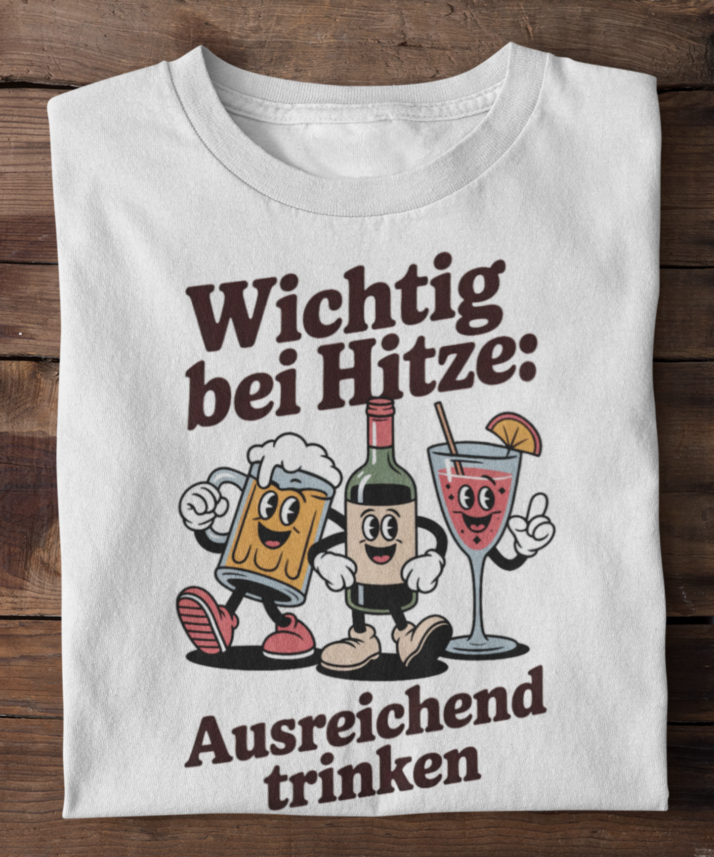 Wichtig bei Hitze: Ausreichend trinken !