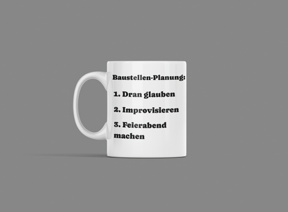 Baustellen-Planung in 3 Schritten